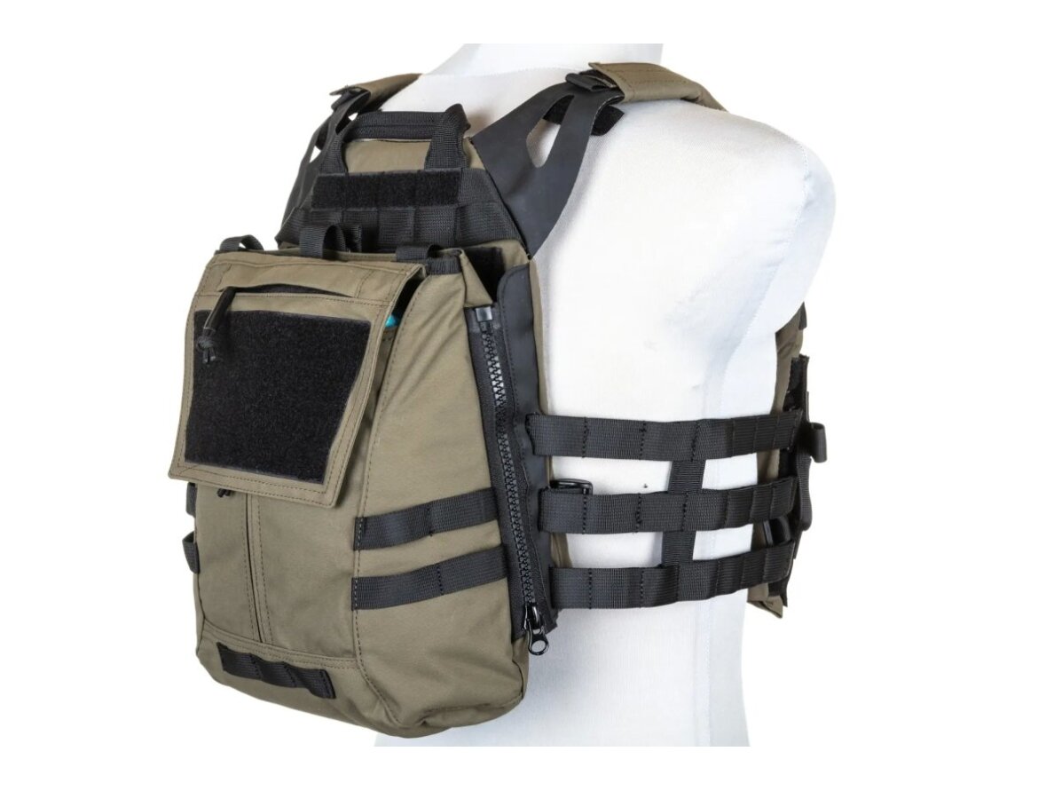 Specna Arms Tactical Plate Carrier type waistcoat with assault panel Ranger Green 4 Specna Arms Tactical Plate Carrier type waistcoat with assault panel Ranger Green 4