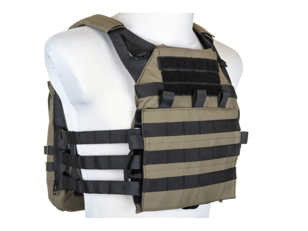 Specna Arms Tactical Plate Carrier type waistcoat with assault panel Ranger Green Specna Arms Tactical Plate Carrier type waistcoat with assault panel Ranger Green