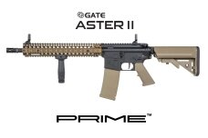 Specna Arms Daniel Defense® MK18 SA-P26 Prime™ Aster II ETU airsoft carbine with Chaos Bronze brushless motor