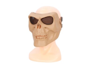 Specna Arms Skull-style mask – Tan
