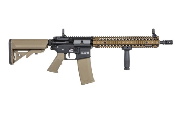 Specna Arms Daniel Defense® MK18 SA-P26 Prime™ Aster II ETU airsoft carbine with Chaos Bronze brushless motor 7