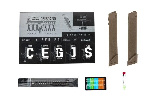Specna Arms SA-CX02 CORE™ HAL ETU Gen.2 Half-Tan airsoft Carbine 7