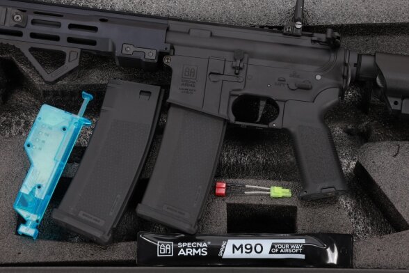 Specna Arms SA-E23 EDGE™ HAL 2 ETU Gen. 2 airsoft Carbine Black 15