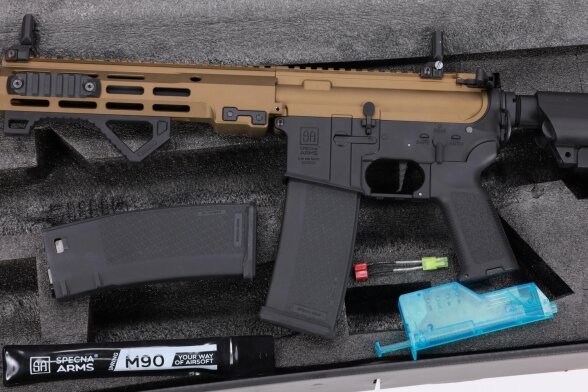 Specna Arms SA-E23 EDGE™ HAL 2 ETU Gen. 2 Chaos Bronze airsoft Carbine 1