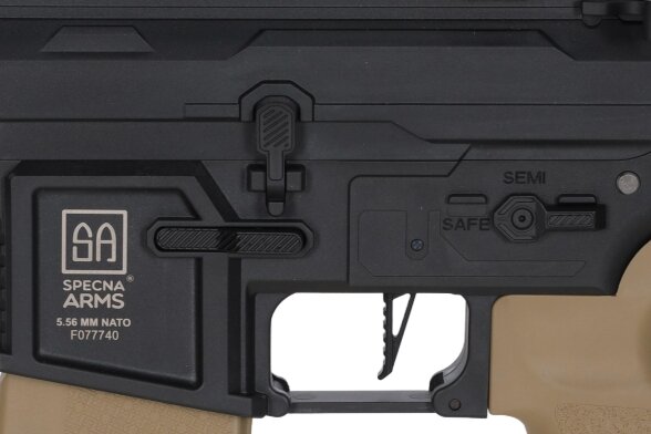 Specna Arms SA-F03 FLEX™ Gen.2 BLDC™ HAL ETU™ Half-Tan airsoft Carbine 15 Specna Arms SA-F03 FLEX™ Gen.2 BLDC™ HAL ETU™ Half-Tan airsoft Carbine 15