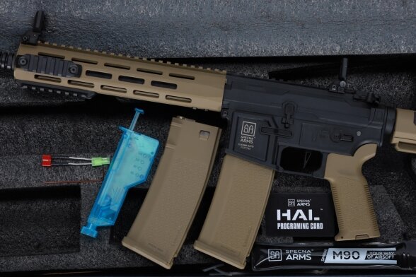 Specna Arms SA-F03 FLEX™ Gen.2 BLDC™ HAL ETU™ Half-Tan airsoft Carbine 4 Specna Arms SA-F03 FLEX™ Gen.2 BLDC™ HAL ETU™ Half-Tan airsoft Carbine 4