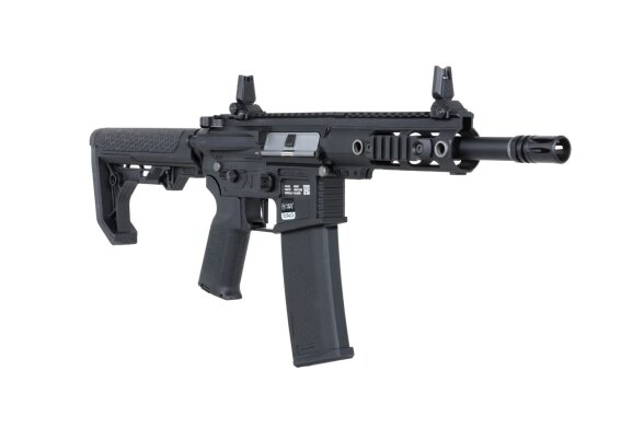 Specna Arms SA-F04-RL FLEX™ Light Ops Stock/ New Receiver HAL ETU™ Gen. 2 airsoft Carbine Black 17