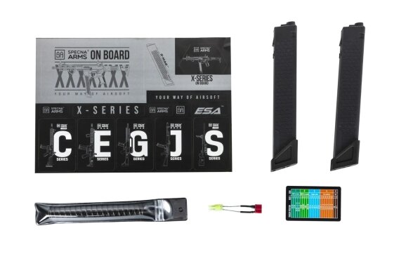 Specna Arms SA-FX01 FLEX™ Gen.2 BLDC™ HAL ETU airsoft Carbine Black 9 Specna Arms SA-FX01 FLEX™ Gen.2 BLDC™ HAL ETU airsoft Carbine Black 9