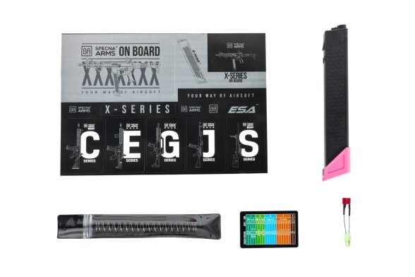 Specna Arms SA-FX02 FLEX™ Gen.2 HAL ETU Pink airsoft Carbine 5