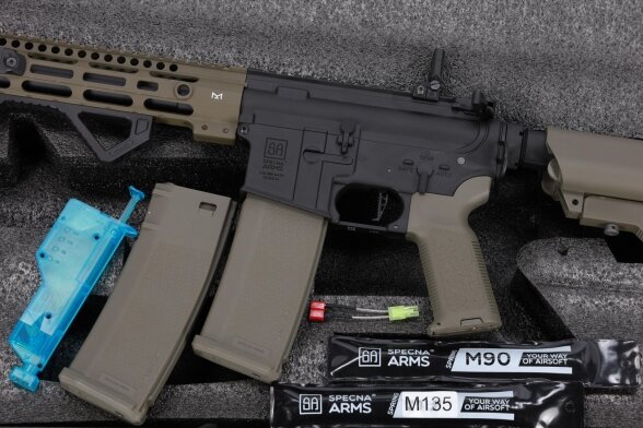 Specna Arms SA-P20 Prime™ Aster II ETU BLDC™ airsoft Carbine Olive 16