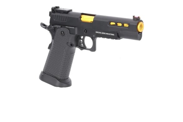 Specna Arms SA-VGP06 VAPOR™ Black and Gold airsoft Pistol 4 Specna Arms SA-VGP06 VAPOR™ Black and Gold airsoft Pistol 4