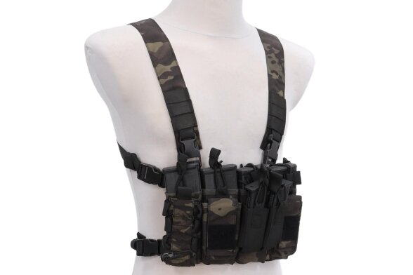 Specna Arms Tactical Adaptive Chest Rig Vest MC Black 2
