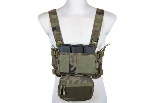 Specna Arms Tactical Adaptive Chest Rig Vest V2 Pattern 93 Forest Panther 1