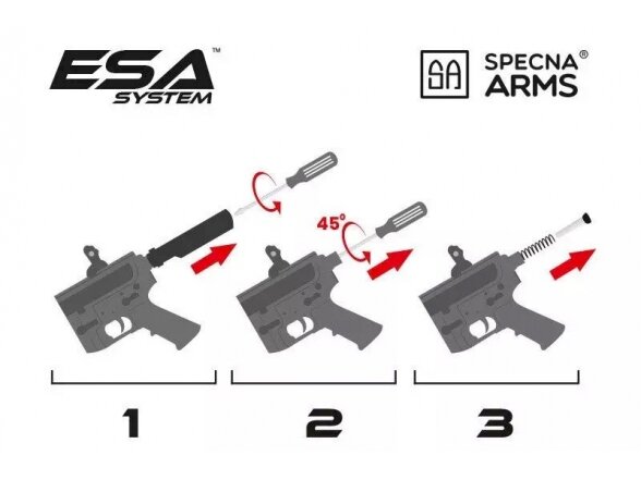 Specna Arms RRA SA-E03 EDGE™ HAL2 ™ carbine replica Black 10 Specna Arms RRA SA-E03 EDGE™ HAL2 ™ carbine replica Black 10