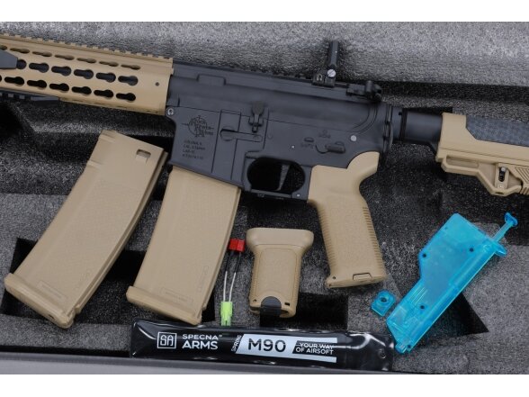 Specna Arms RRA SA-E07 EDGE™ HAL 2 ETU Light Ops Stock Gen. 2 Half-Tan airsoft Carbine 17 Specna Arms RRA SA-E07 EDGE™ HAL 2 ETU Light Ops Stock Gen. 2 Half-Tan airsoft Carbine 17