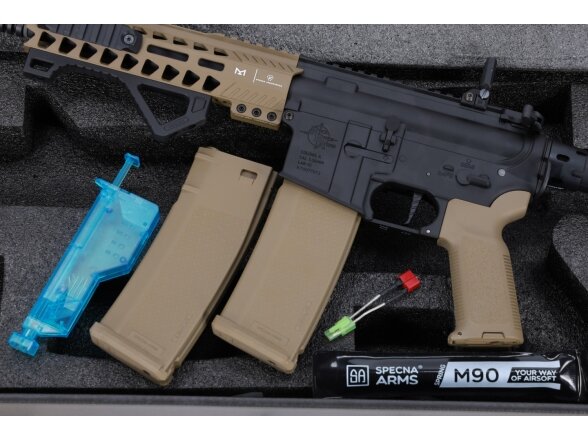 Specna Arms RRA SA-E17 EDGE™ HAL 2 Light Ops Stock Gen. 2 Half-Tan airsoft Carbine 10