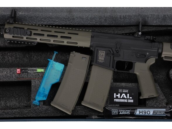 Specna Arms SA-F03 FLEX™ Gen.2 BLDC™ HAL ETU™ airsoft Carbine Olive 16 Specna Arms SA-F03 FLEX™ Gen.2 BLDC™ HAL ETU™ airsoft Carbine Olive 16