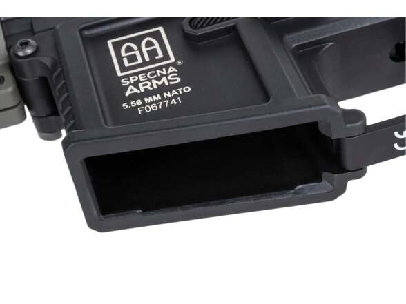 Specna Arms SA-F04-RL FLEX™ Gen.2 BLDC™ HAL ETU™ Light Ops Stock/New Receiver Olive airsoft Carbine 11
