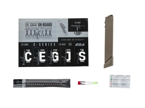 Specna Arms SA-FX01 FLEX™ GATE X-ASR Gen.2 Half-Tan airsoft Carbine 16 Specna Arms SA-FX01 FLEX™ GATE X-ASR Gen.2 Half-Tan airsoft Carbine 16