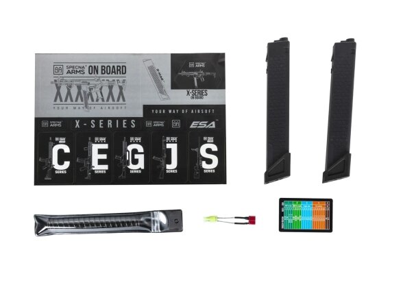 Specna Arms SA-FX01 FLEX™ Gen.2 BLDC™ HAL ETU airsoft Carbine Black 9 Specna Arms SA-FX01 FLEX™ Gen.2 BLDC™ HAL ETU airsoft Carbine Black 9