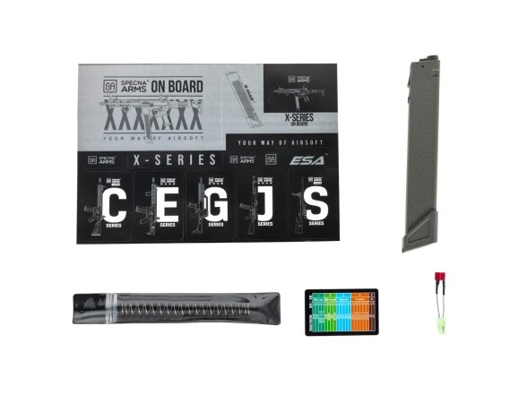 Specna Arms SA-FX01 FLEX™ HAL ETU Gen.2 airsoft Carbine Olive 17 Specna Arms SA-FX01 FLEX™ HAL ETU Gen.2 airsoft Carbine Olive 17