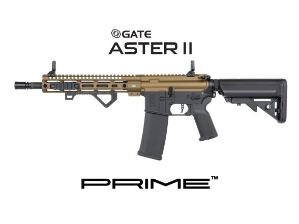 Specna Arms SA-P20 Prime™ Aster II ETU airsoft Carbine with Chaos Bronze brushless motor