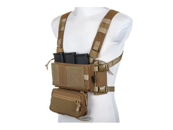 Specna Arms Tactical Adaptive V2 Tan Chest Rig waistcoat