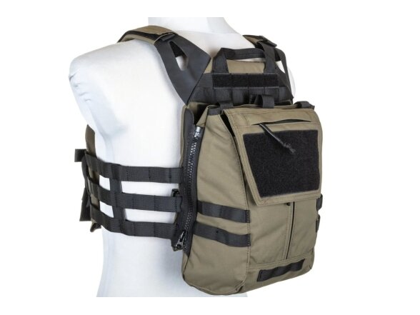 Specna Arms Tactical Plate Carrier type waistcoat with assault panel Ranger Green 2 Specna Arms Tactical Plate Carrier type waistcoat with assault panel Ranger Green 2