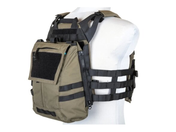 Specna Arms Tactical Plate Carrier type waistcoat with assault panel Ranger Green 4 Specna Arms Tactical Plate Carrier type waistcoat with assault panel Ranger Green 4