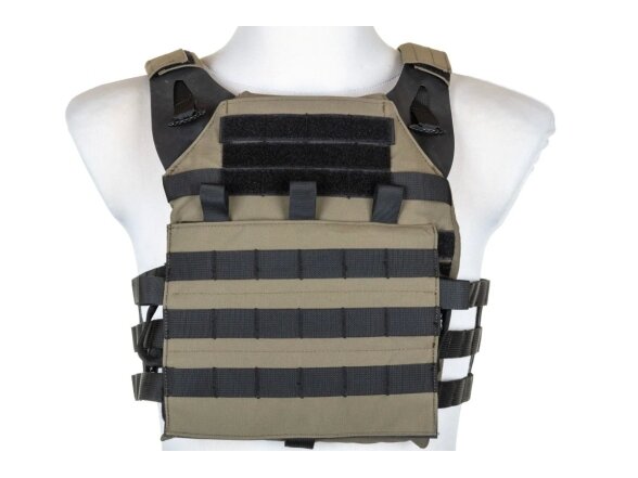 Specna Arms Tactical Plate Carrier type waistcoat with assault panel Ranger Green 5 Specna Arms Tactical Plate Carrier type waistcoat with assault panel Ranger Green 5