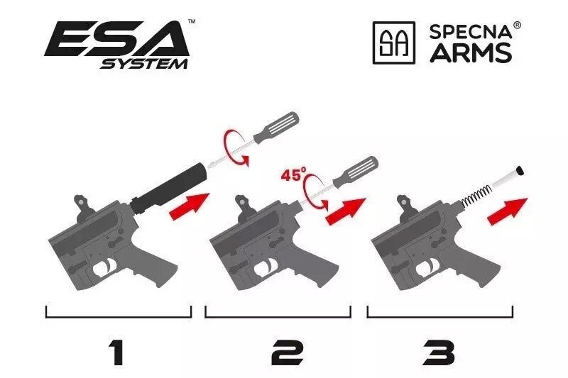 Specna Arms Daniel Defense® MK18 SA-E19 EDGE™ HAL2 ™ Chaos Bronze carbine replica 12