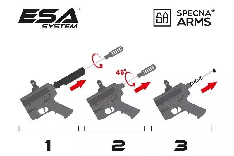 Specna Arms RRA SA-E03 EDGE™ HAL2 ™ carbine replica Black 10 Specna Arms RRA SA-E03 EDGE™ HAL2 ™ carbine replica Black 10