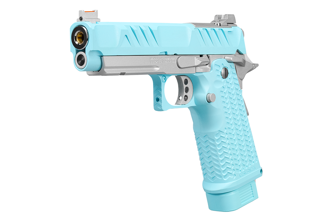 Šratasvydžio pistoletas G&G STP45 Hi-Capa MACARON BLUE 3