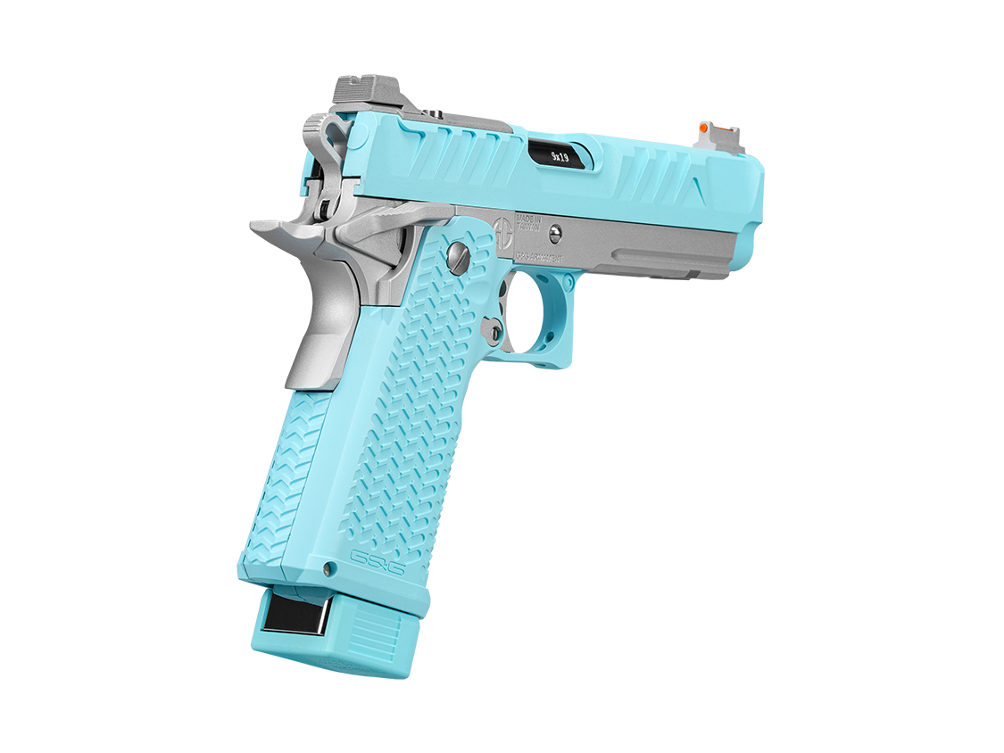 Airsoft GBB G&G STP45 Hi-Capa MACARON BLUE 1