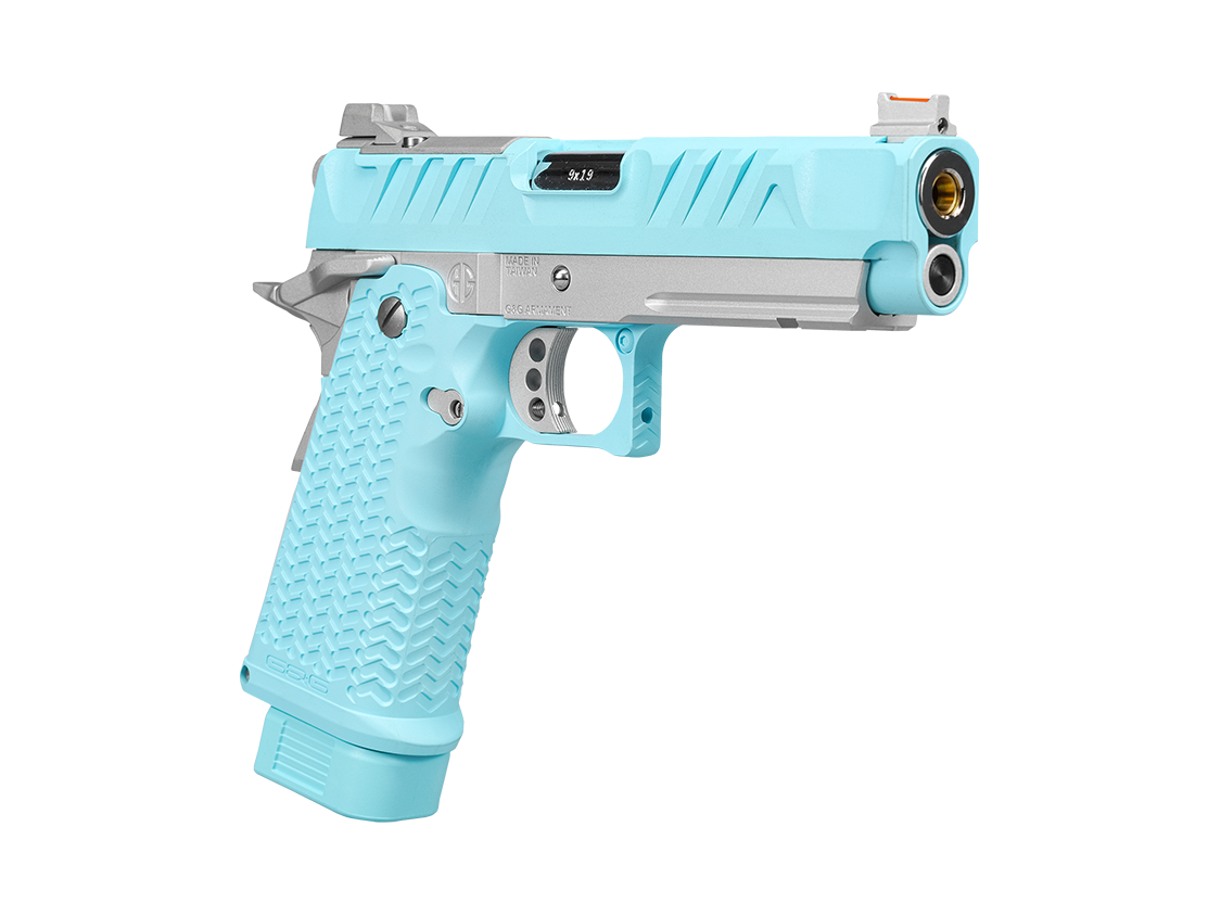 Airsoft GBB G&G STP45 Hi-Capa MACARON BLUE 2