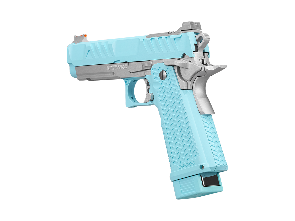 Airsoft GBB G&G STP45 Hi-Capa MACARON BLUE 5