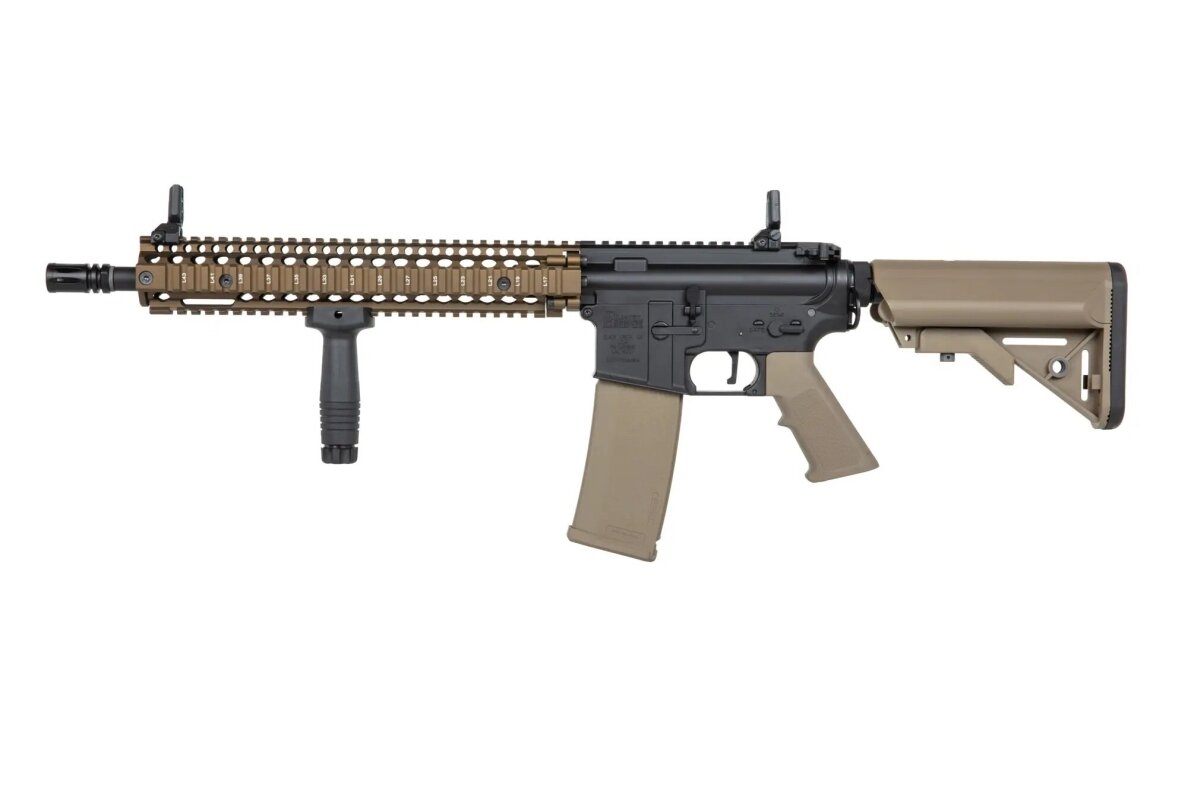 Šratasvydžio automatas Daniel Defense MK18 Prime Brushless, Kestrel ETU Chaos Bronze