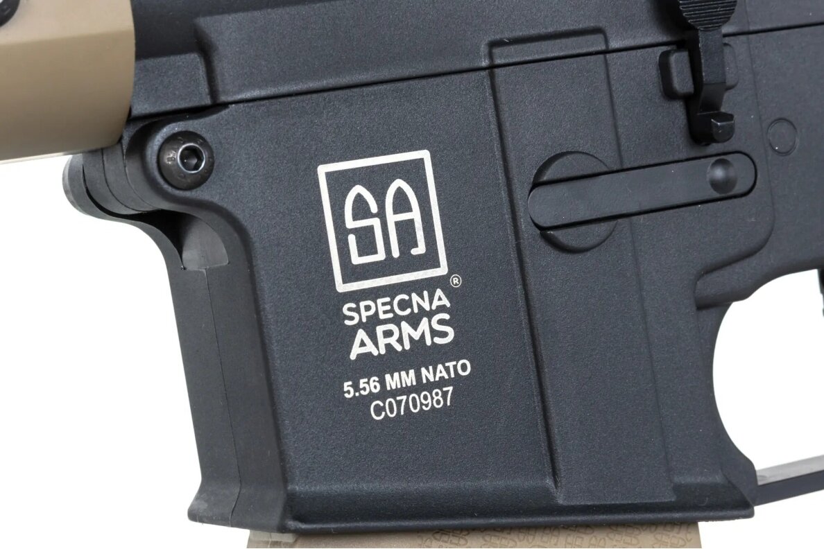 Šratasvydžio modelis AR-15 Marksman , HAL ETU gen.2 H-Tan 11