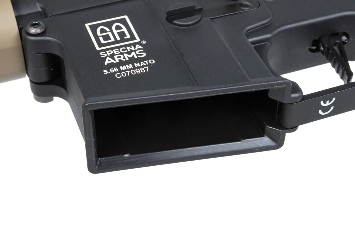 Šratasvydžio modelis AR-15 Marksman , HAL ETU gen.2 H-Tan 13