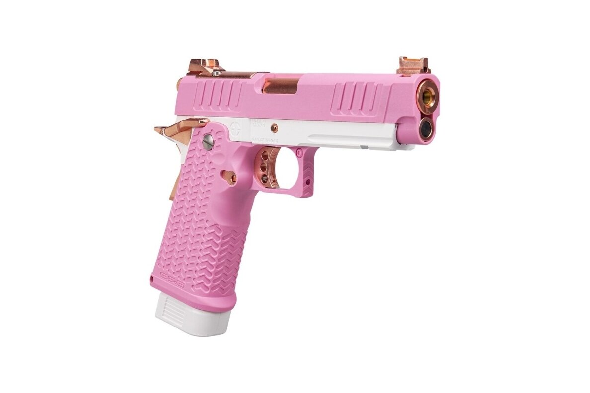 Šratasvydžio pistoletas G&G STP45 Hi-Capa Pink 4