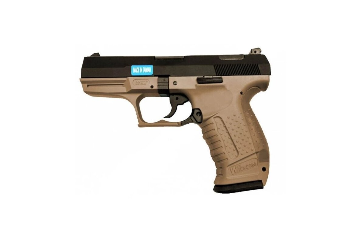 Šratasvydžio pistoletas  Walther P99 Compact, Dual-Tone