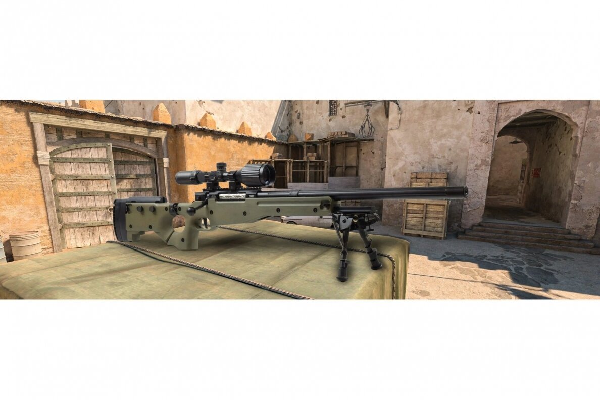 Šratasvydžio snaiperio šautuvas SSG96 Mk2 Žalias 1