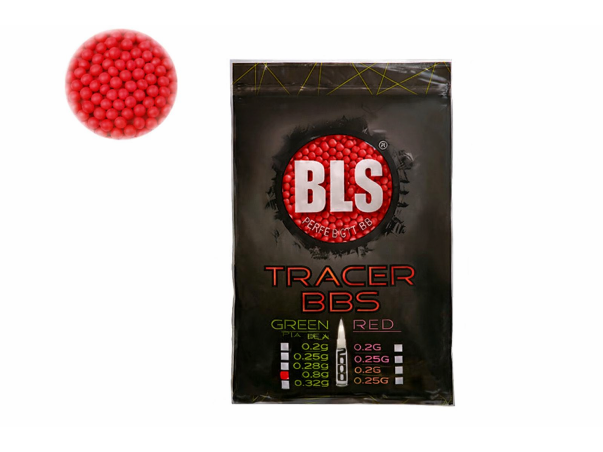 Red Tracer BLS .30 bb's 1 KG