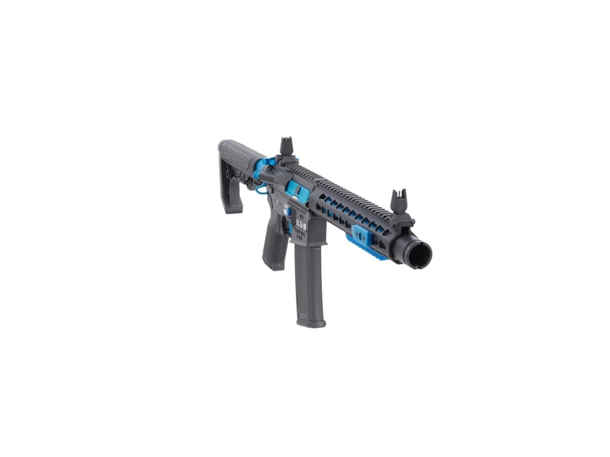 Airsoft AR-15 HAL2 ETU, Blue Edition, Light Ops 14