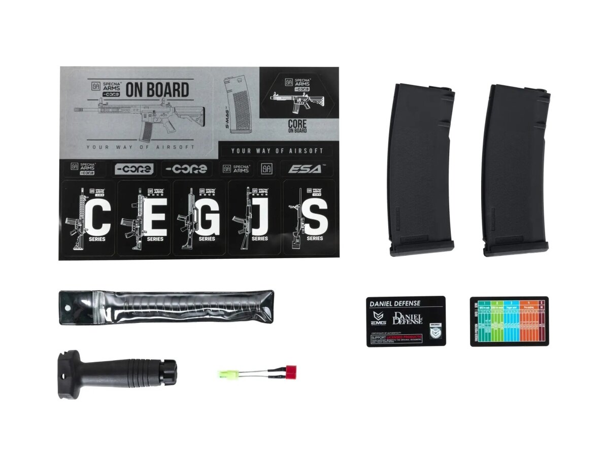 Airsoft Daniel Defense® MK-18 , Hal ETU, Gen.2 15