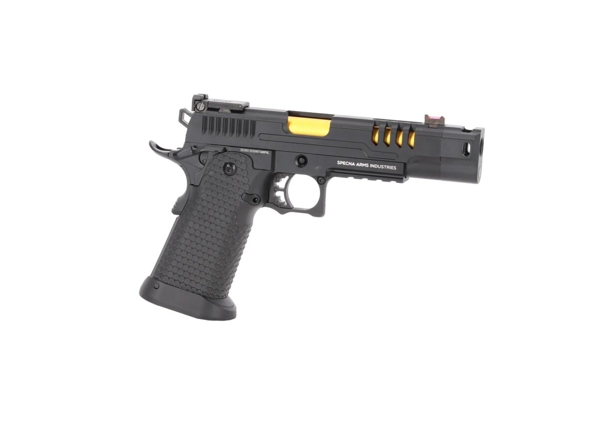 Airsoft GBB Pistol SA-VGP23 VAPOR Black and Gold 2