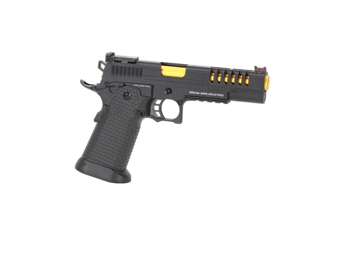 Airsoft GBB Pistol SA-VGP25 VAPOR Black and Gold 2