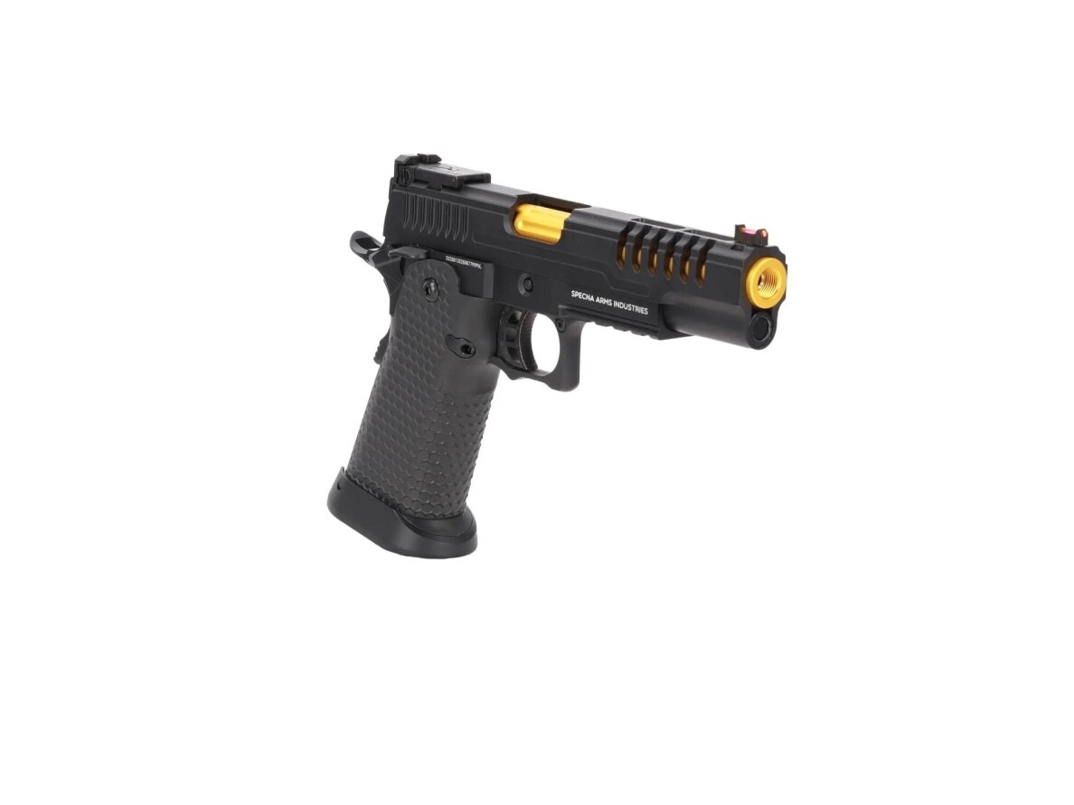 Airsoft GBB Pistol SA-VGP25 VAPOR Black and Gold 10