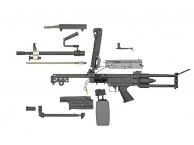Submachine gun M249 PARA Black 6