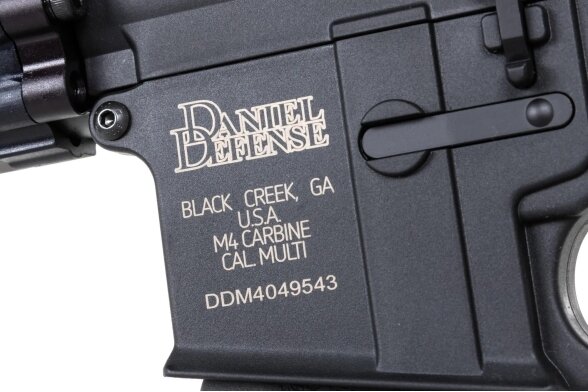 Šratasvydžio modelis Daniel Defense III 12.5'' Light Black 14 Šratasvydžio modelis Daniel Defense III 12.5'' Light Black 14